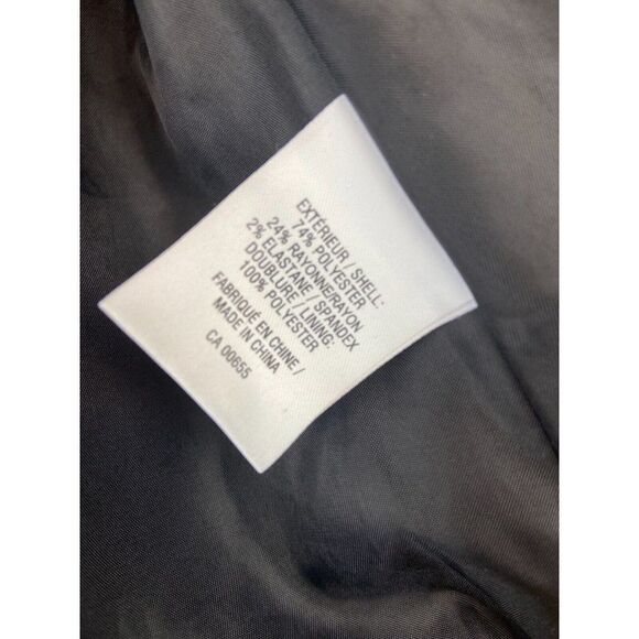 Reitmans Women's Dark Grey Charcoal Blazer Size M - Picture 10 of 11